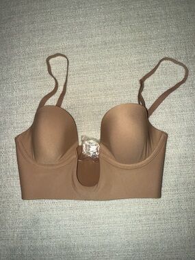 SKIMS Deep Plunge Sleepwear Bra